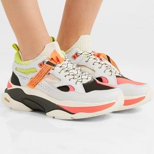 Brandblack saga mesh sneakers size UK 5